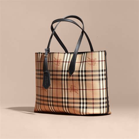 burberry haymarket tote bag|burberry haymarket check tote.